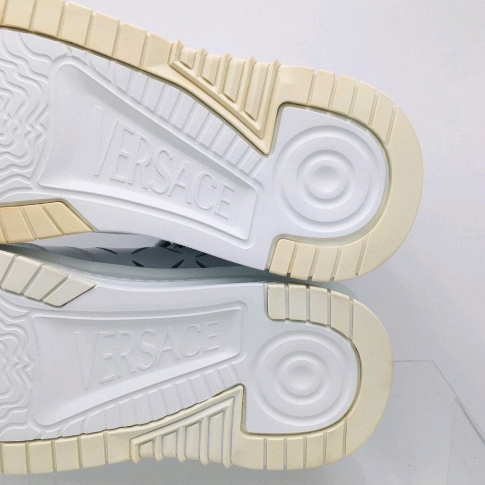 Versace Odissea Sneaker 'Cut-Out - Optical White' US Mens 11 - Picture 11 of 13